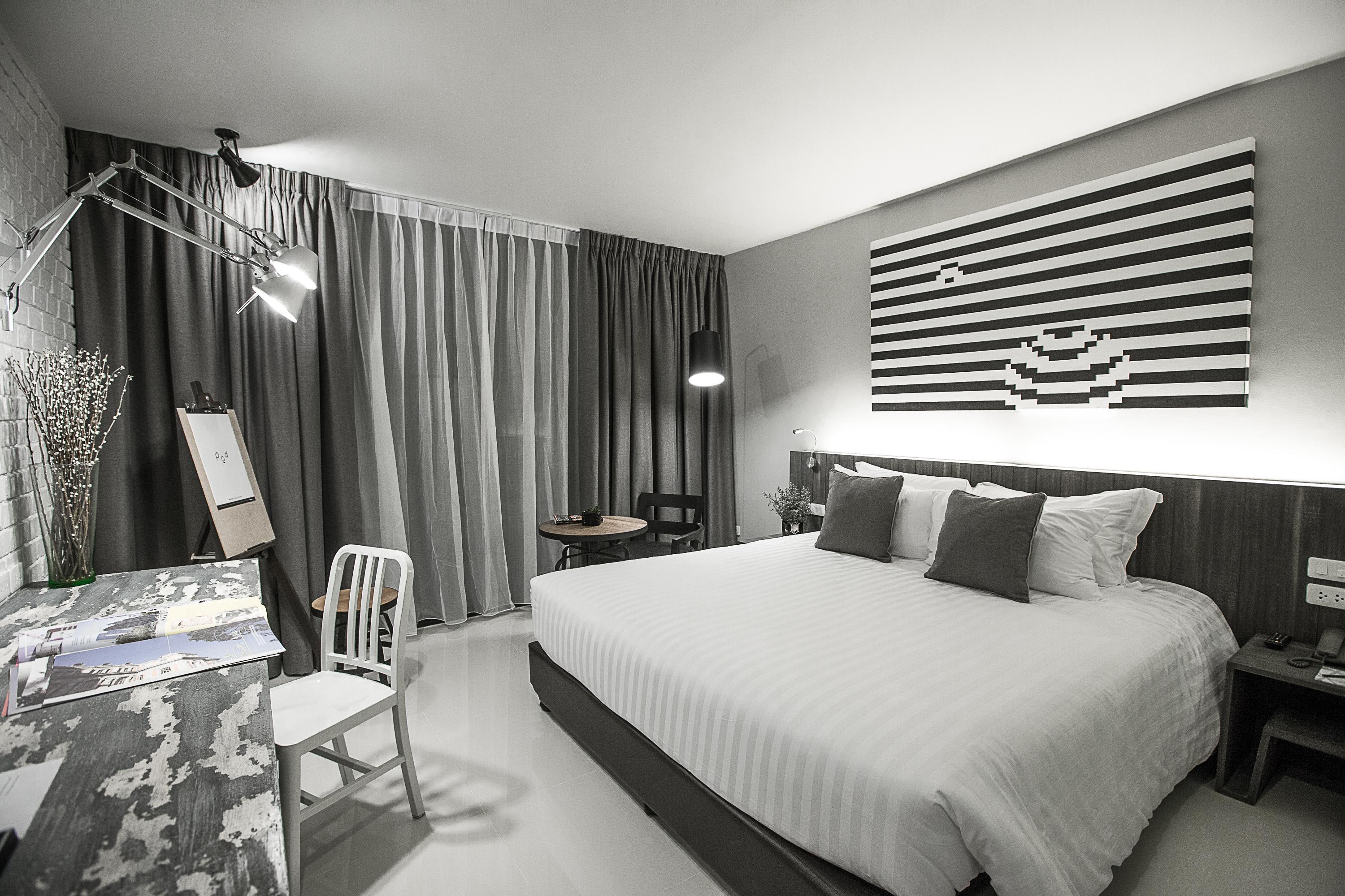 Art Mai Gallery Nimman Hotel Čiang Mai Exteriér fotografie A room at the hotel